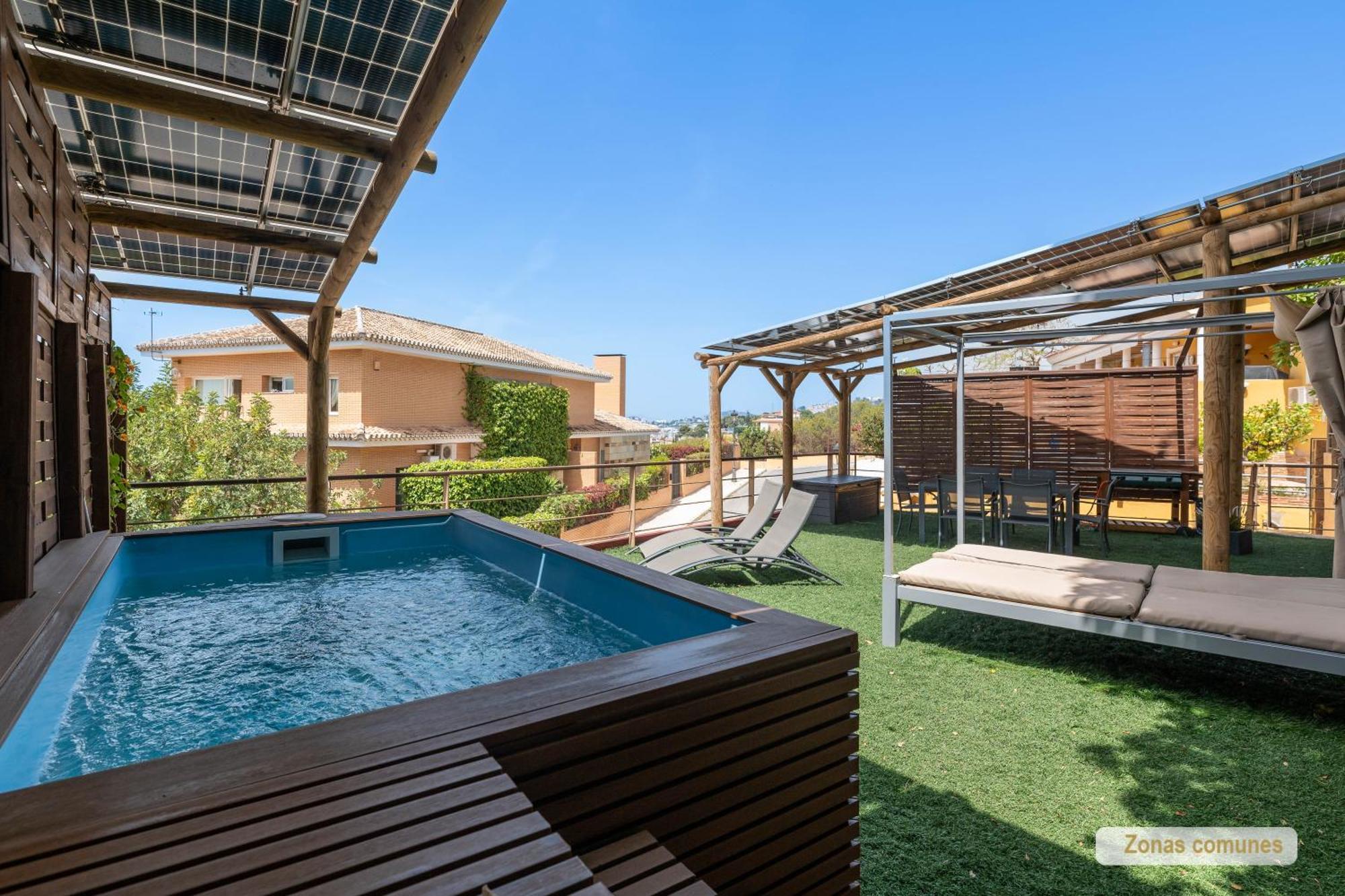 Sea View With Shared Terrace Apartment Malaga Exterior photo